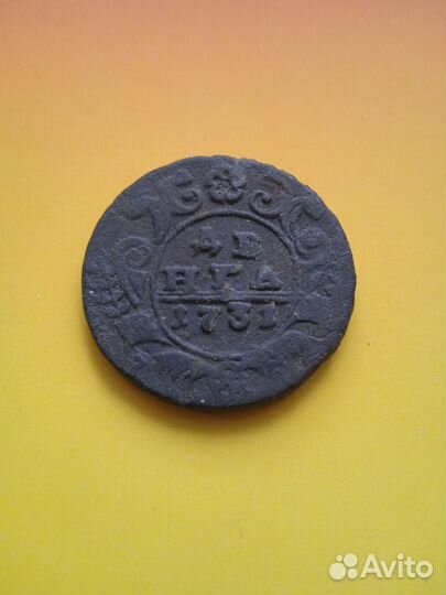 Деньга 1731, 1750, 1798, 1819