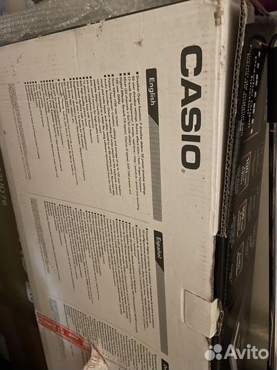 Синтезатор casio wk 7600
