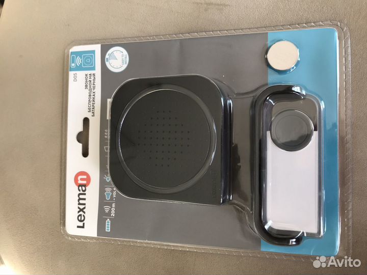 Звонок беспроводной на батарейках Lexman