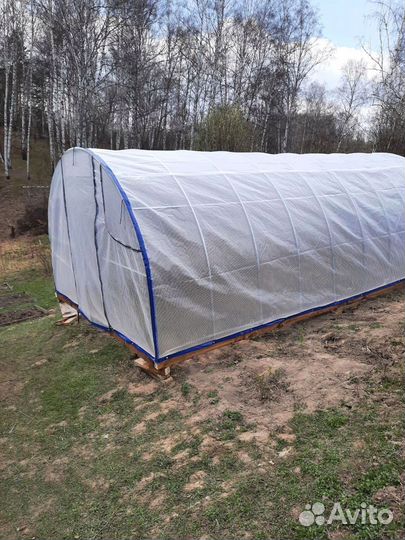 Теплица с чехлом