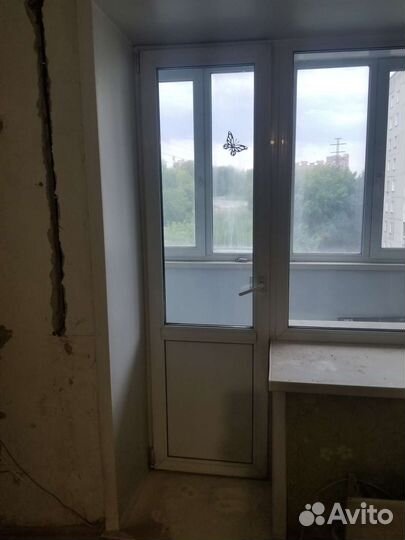 Балконный блок с дверью бу