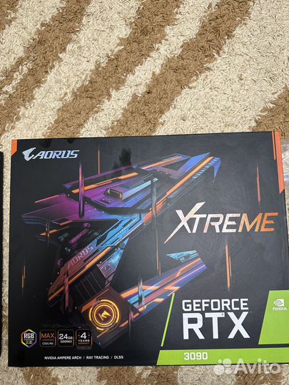 Aorus geforce rtx 3090 xtreme 24g