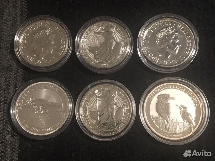 Серебряные монеты