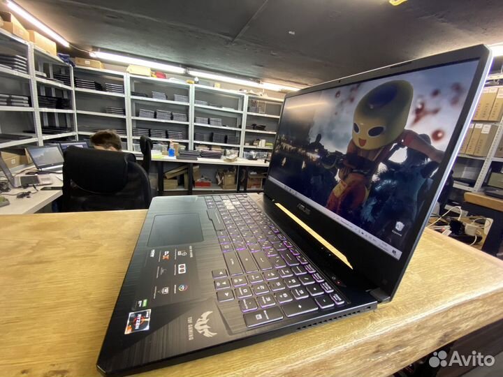 Ноутбук acus TUF FX505 GTX 1660TI