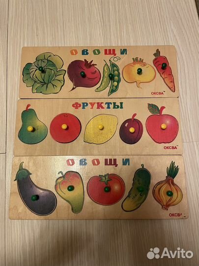 Деревянные пазлы