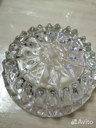 Пепельница хрусталь