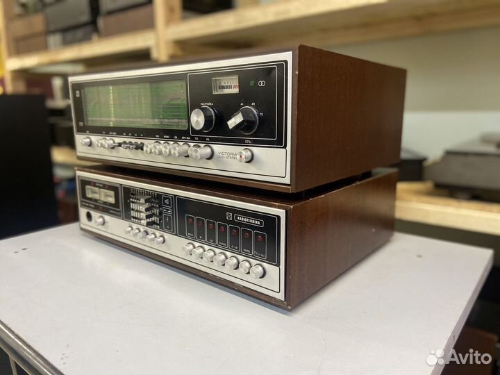 Усилитель и тюнер Радиотехника(комплект)