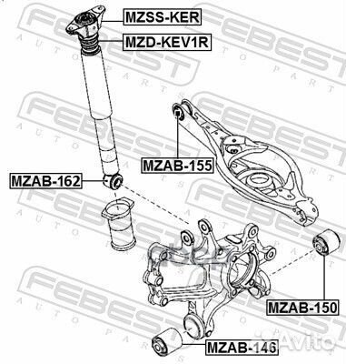 Опора задн амортизатора mazda CX-5 KE 2011-2012