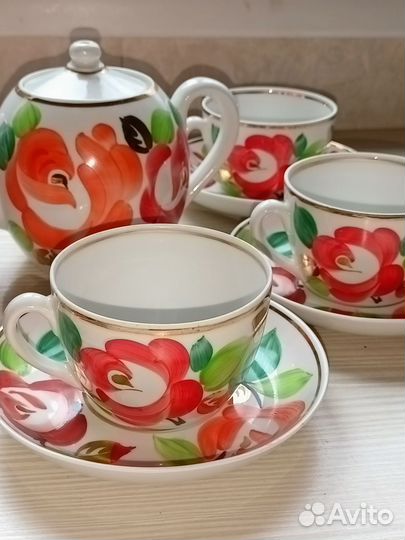Чайный сервиз Песочное СССР