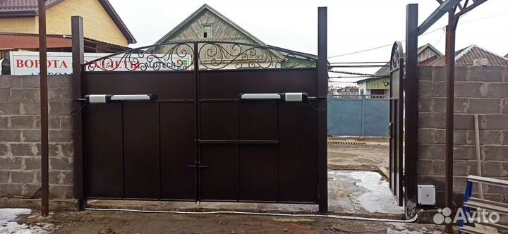 Установка автоматики на ворота