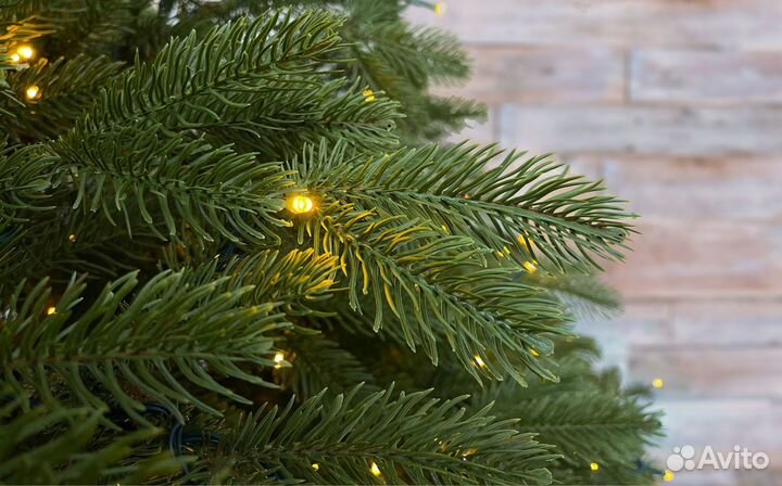 Искусственная Ель дворянская литая зеленая оптом и
