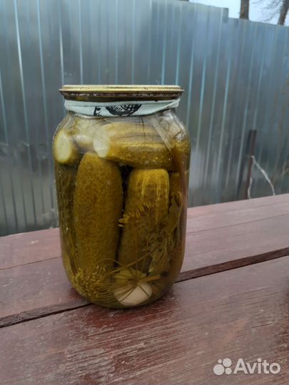 Огурцы маринованные