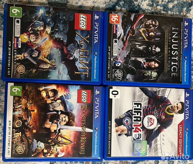 Игры PS Vita в отличном состоянии