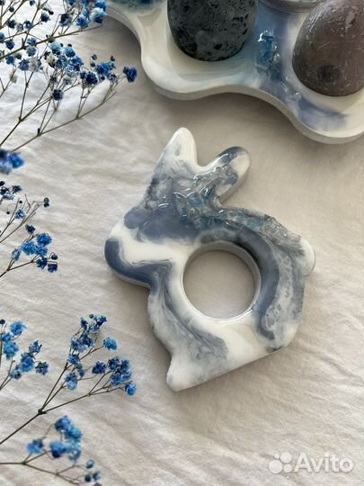 Пасхальная подставка под кулич и яйца