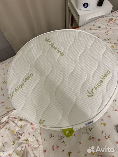 Матрас круглый 75 алое