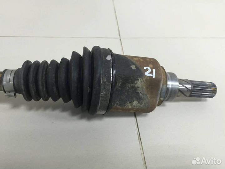 Полуось задняя Renault Duster 2012