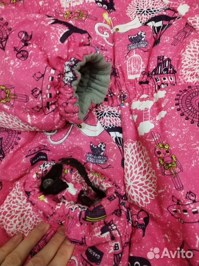 Зимний комбинезон для девочки 72 р