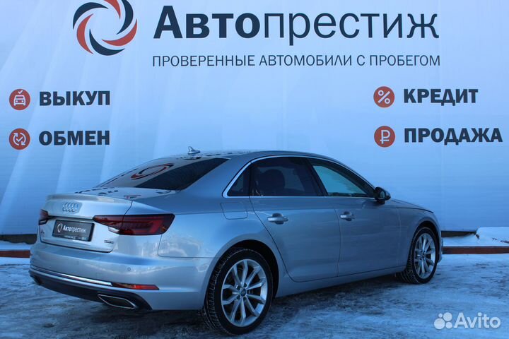 Audi A4 2.0 AMT, 2019, 49 000 км