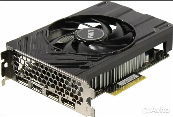 Новая Видеокарта Palit GeForce RTX 4060 StormX