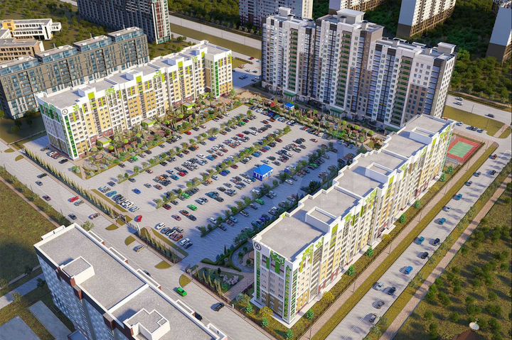 3-к. квартира, 88,8 м², 3/10 эт.