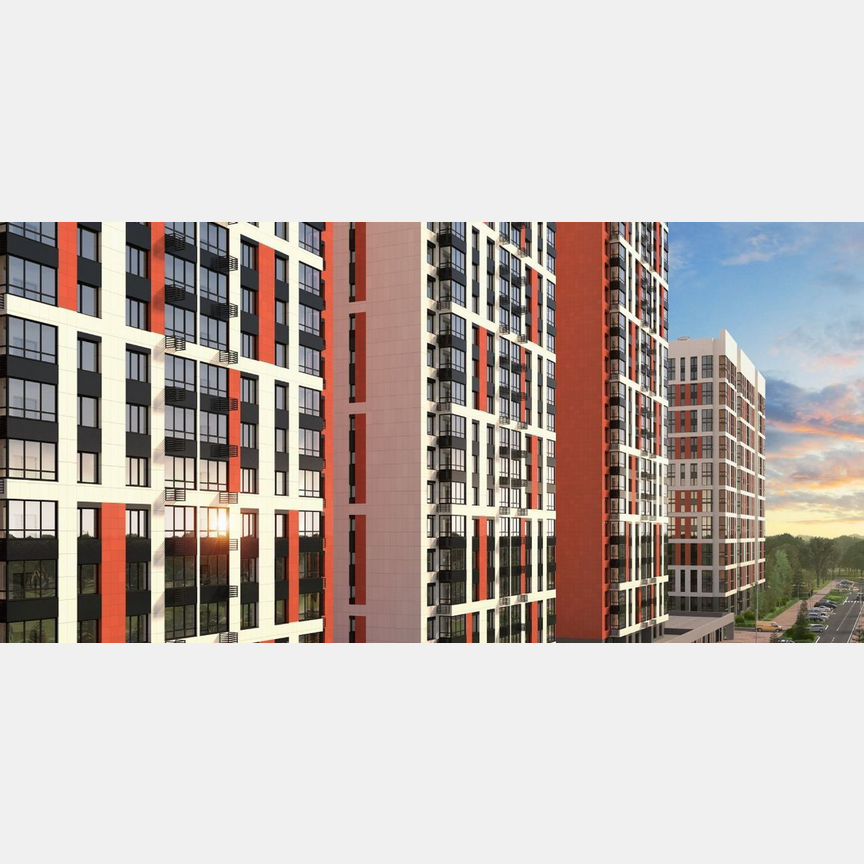 1-к. квартира, 43,8 м², 21/24 эт.