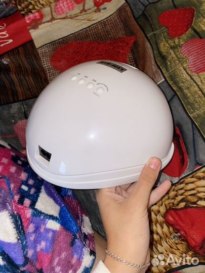 Маникюрный набор с лампой