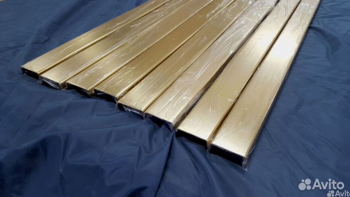 Полоса латунь полированная, вставка