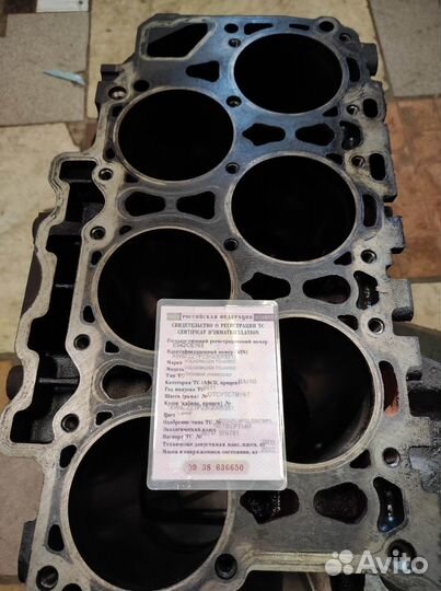 Блок двигателя Volkswagen Touareg 2 3,6л