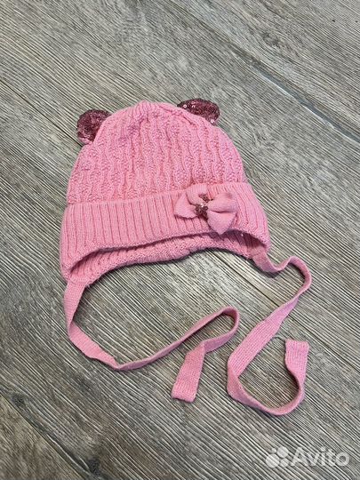 Шапки для девочки от 0 до 2 лет, шапки детские