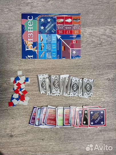 Игра настольная «Бизнес» (Монополия)