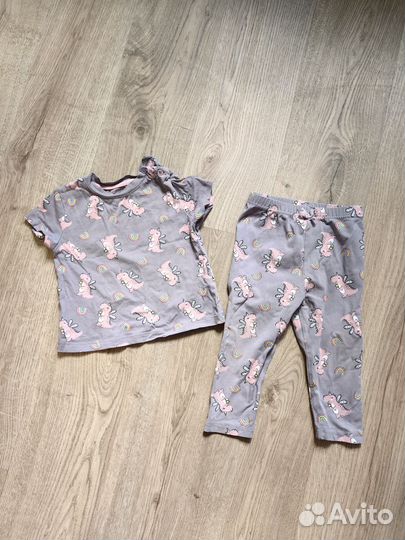 Летний костюм на девочку