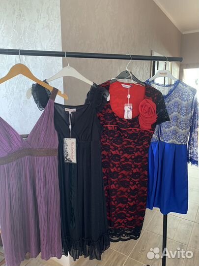 Новые платья пакетомр44-46