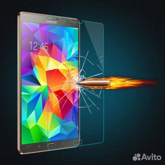 Защитное Стекло для Samsung Tab S (8.4