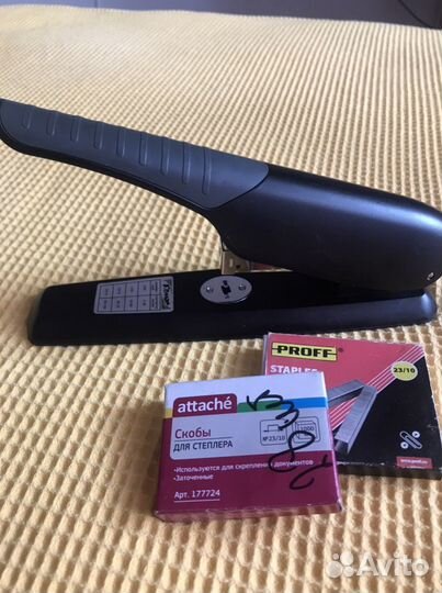 Степлер мощный комус до 100 листов