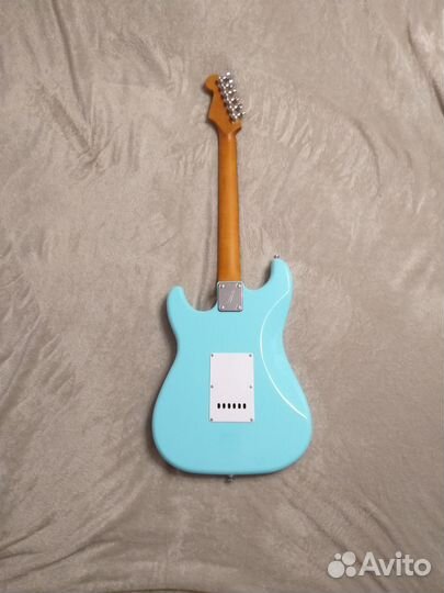 Fender Stratocaster Light Blue SSS (реплика)