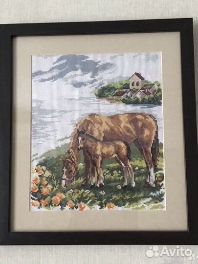 Вышивка крестом готовые работы