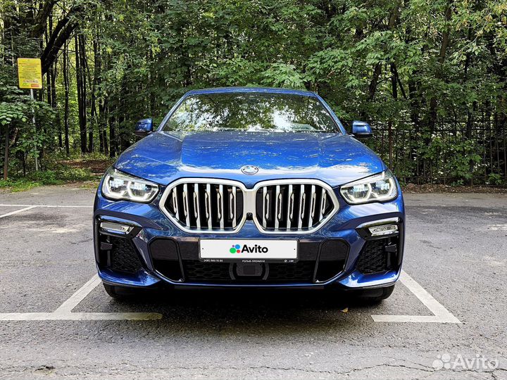 BMW X6 3.0 AT, 2021, 300 км