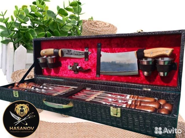 Шашлычный набор подарочный