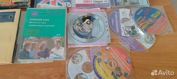 Аудио кассеты с записью иностранных языков