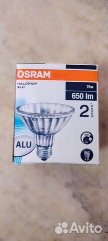 Лампа галогеновая PAR30 osram E27 75w 64841FL