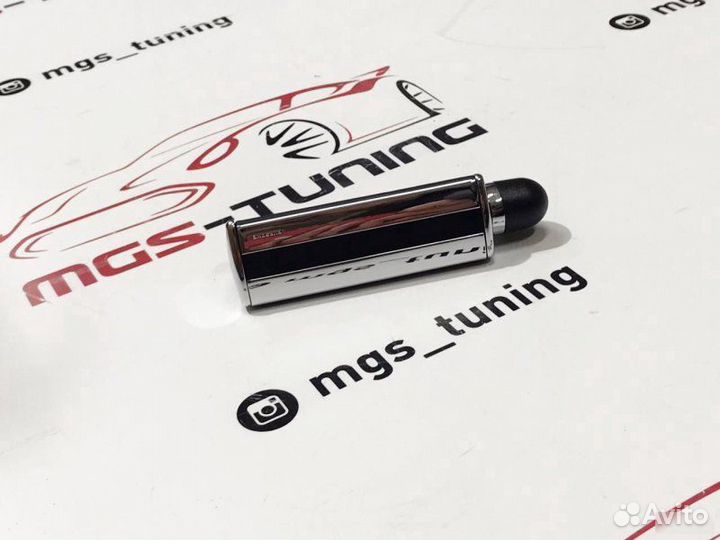 Табличка под номер телефона в авто черная