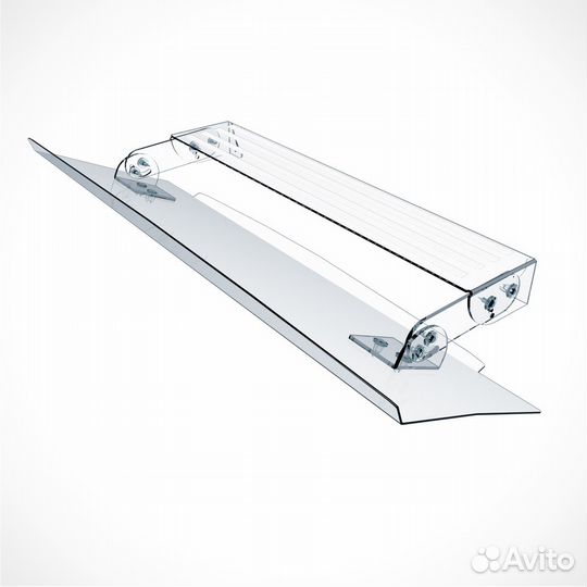 Экран для кондиционера с креплением на корпус на д