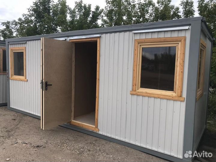 Бытовка блок контейнер для строителей по безналу