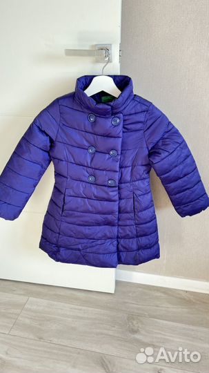 Пальто для девочки benetton