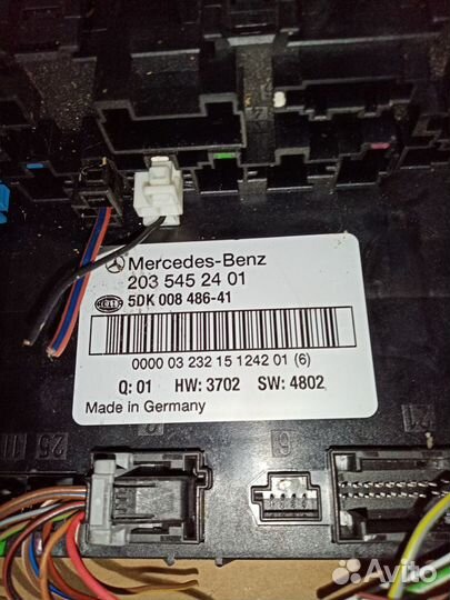 Блоки SAM mercedes w203 A2035452401