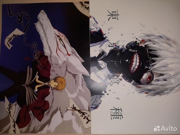 Плакаты постеры аниме