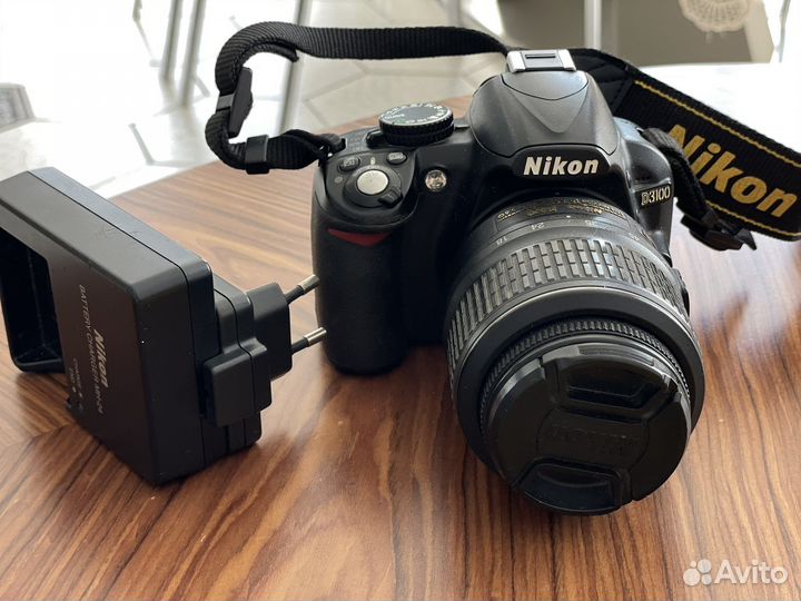 Фотоаппарат nikon d3100 с объективом