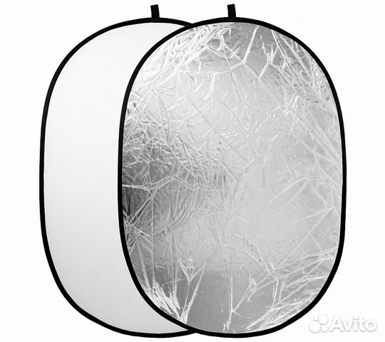 Отражатель 2в1 Raylab RF-09 серебро/белый 90*120см