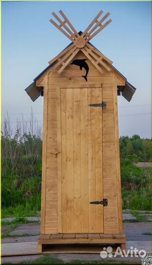 Уличный туалет с установкой SUN339