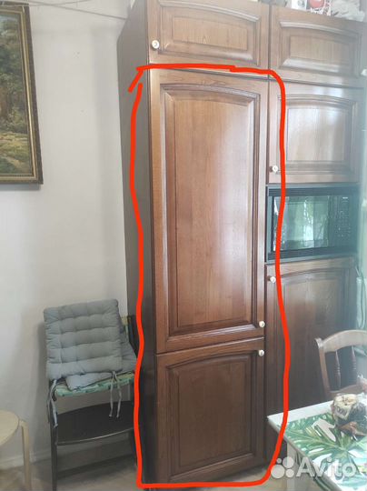 Холодильник bosch (встроенный,работает)